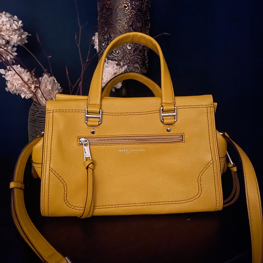 Yellow Marc Jacobs tote